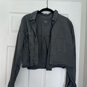 Gray American Eagle Jacket